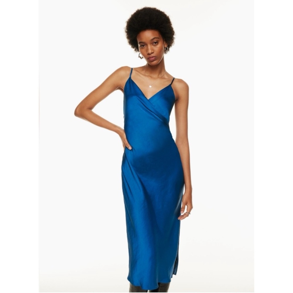 Wilfred Scenery midi dress Ultramarine M